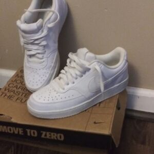 Nike White Women's Athletic Sneakers